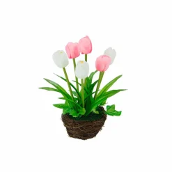 Grünpflanzen|Kunstblume Tulpen 20 cm