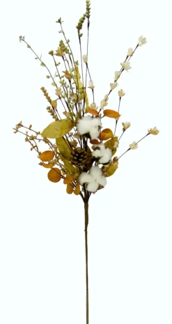 Kunstpflanze Baumwolle 80 cm