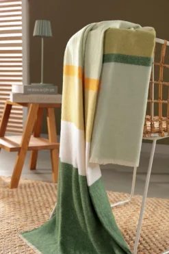 Biederlack Kuscheldecke Ever Stripe 130 x 170 cm