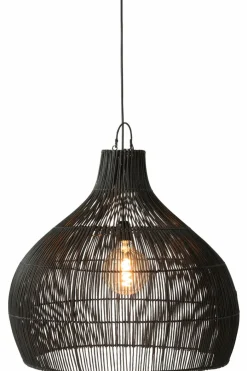 DAHEIM Lampenschirm Rattan Birne