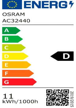 Osram LED Birne, matt E27/10 Watt/Energie D