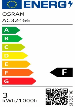 Osram E14|LED Kerze matt E14/2,5 Watt/Energie F