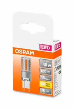 Osram LED Stiftsockellampe G9/4,8 Watt/Energie E