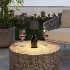 Sompex LED-Akku-Flaschenaufsatz Flower