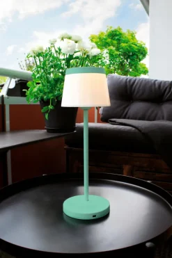 DesignLive Außentischleuchten|Außentischleuchten|LED-Akkutischleuchte Eva