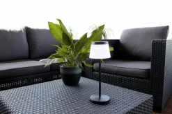 DesignLive LED-Akkutischleuchte Eva