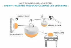 new garden LED-Außendekoleuchte Cherry