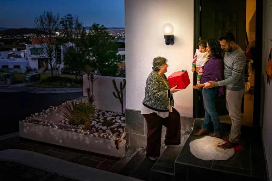 LEDVANCE LED-Außenwandkameraleuchte Globe