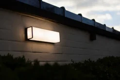 Lutec Außenwandleuchten|LED-Außenwandleuchte Doblo