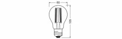 Osram E27|LED-Birne E27/5 Watt/Energie A