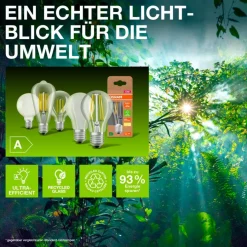 Osram E27|LED-Birne E27/5 Watt/Energie A