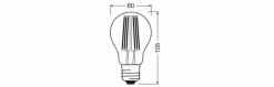 Hot LED-Birne E27/5,7 Watt/Energie B E27