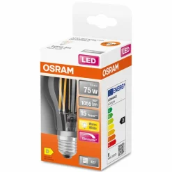 Osram LED-Birne E27/7,5 Watt/Energie D