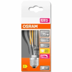 Osram LED-Birne E27/7,5 Watt/Energie D
