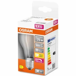 New LED-Birne E27/7,5 Watt/Energie D E27