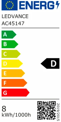 New LED-Birne E27/7,5 Watt/Energie D E27