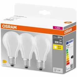 Osram E27|LED-Birne E27/6,5 Watt/Energie E