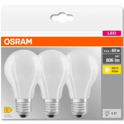Osram E27|LED-Birne E27/6,5 Watt/Energie E