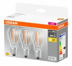 Osram LED-Birne E27/6,5 Watt/Energie E