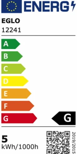 Sale LED-Birnenform E27/4,9 Watt/Energie G E27