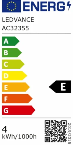 Osram LED-Birnenform E27/4 Watt/Energie E