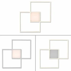 JUST LIGHT. LED-Deckenleuchte Asmin