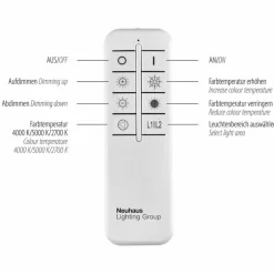 JUST LIGHT. LED-Deckenleuchte Asmin