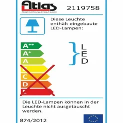 DesignLive LED-Deckenleuchte ECLIPSE