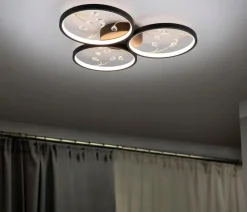 Trio Deckenleuchten|LED-Deckenleuchte Groovy