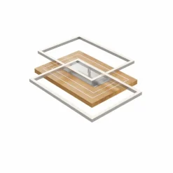 ELOBRA LED-Deckenleuchte Inka S