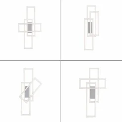 JUST LIGHT. Deckenleuchten|LED-Deckenleuchte Iven