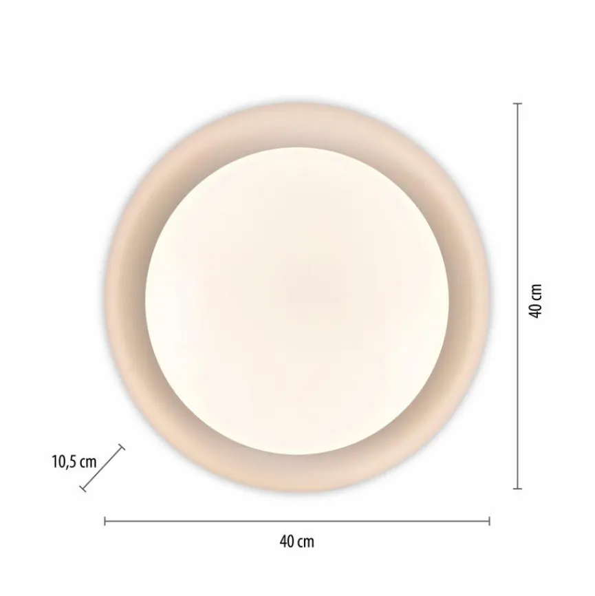 JUST LIGHT. LED-Deckenleuchte Osko