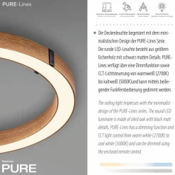 Neuhaus PURE Deckenleuchten|LED-Deckenleuchte Pure Lines