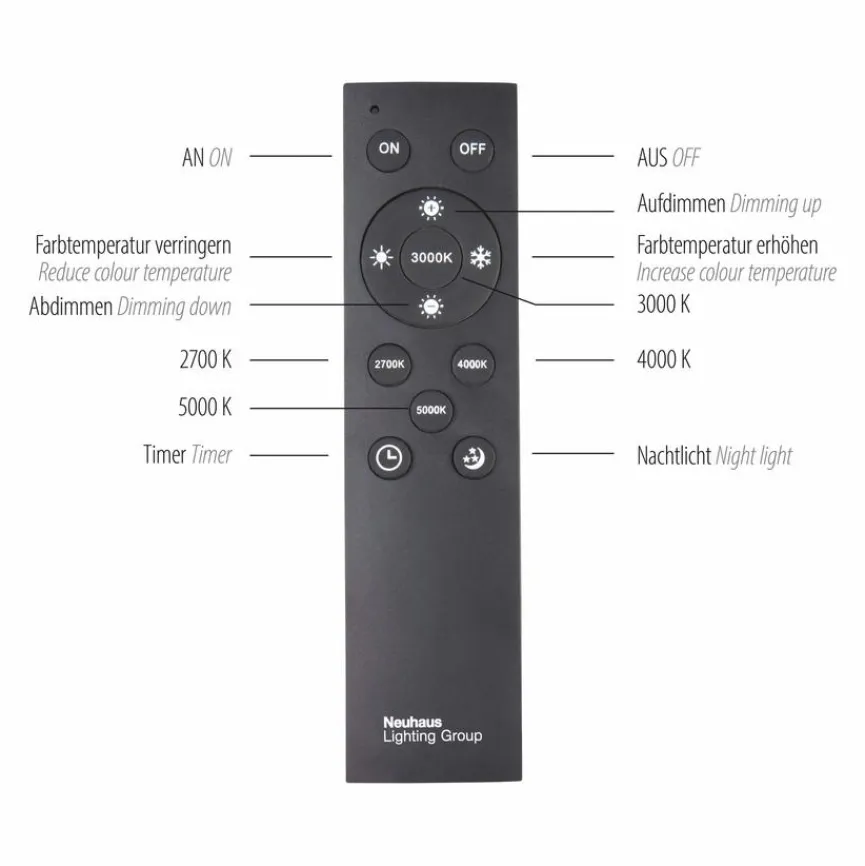 Neuhaus PURE Deckenleuchten|LED-Deckenleuchte PURE-LINES
