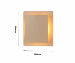 Outlet LED-Deckenleuchte Salerno Wandleuchten