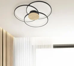 Trio LED-Deckenleuchte Sedona