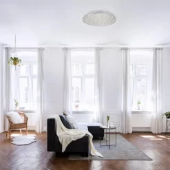 JUST LIGHT. LED-Deckenleuchte Sparkle