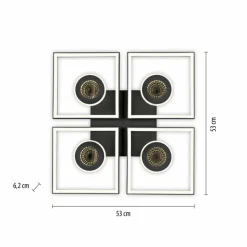 Paul Neuhaus LED-Deckenleuchte Traforo