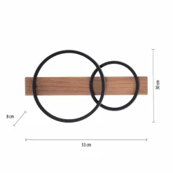 JUST LIGHT. LED-Deckenleuchte Trooper