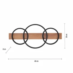 JUST LIGHT. LED-Deckenleuchte Trooper
