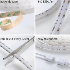 Hot LED-Flexband Simple LED COB 1,5m Led-Stripes & Lichterketten