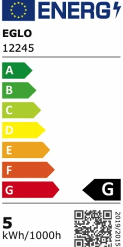EGLO Leuchtmittel|E27|LED-Globeform E27/4,9Watt/Energie G
