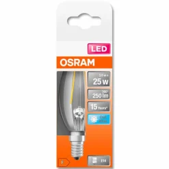 Osram E14|LED-Kerze E14/2,5 Watt/Energie F