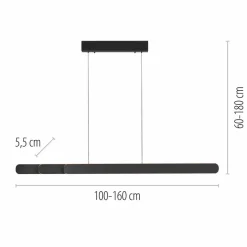 Hot LED-Pendelleuchte Adriana Round Pendelleuchten