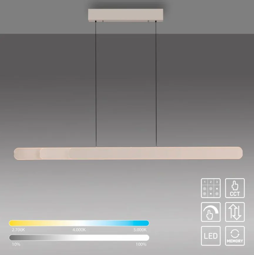 SCHÖNER WOHNEN-Kollektion Pendelleuchten|LED-Pendelleuchte Adriana Round