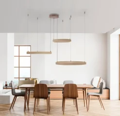 JUST LIGHT. LED-Pendelleuchte Anelli