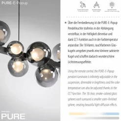 Neuhaus PURE LED-Pendelleuchte E-Popup