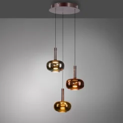 JUST LIGHT. LED-Pendelleuchte Irides