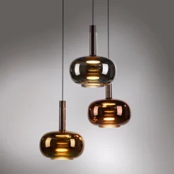 JUST LIGHT. LED-Pendelleuchte Irides