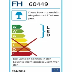 Fischer & Honsel Pendelleuchten|LED-Pendelleuchte Lavin